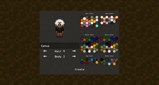 Character creation